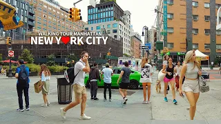 [Full Version] NEW YORK CITY - Manhattan Summer Walk, 7th Avenue, Chelsea, Little Island, Travel, 4K