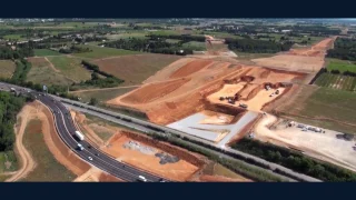 Inauguration de la nouvelle autoroute A9 à Montpellier, 10 mars 2017