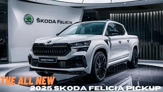 2025 Skoda Felicia Pickup Unveiled - The Cheapest Pickup!