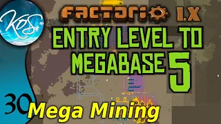 Factorio 1.X Entry Level to Megabase 5 - 30 - MEGA MINING FOR GREEN CIRCUITS - Guide, Tutorial
