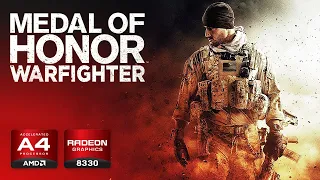 This Game is Underrated; MoH: Warfighter | AMD A4-5000 with Radeon HD 8330