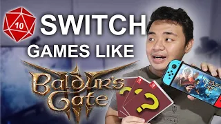 10 Switch Games Like Baldur's Gate 3