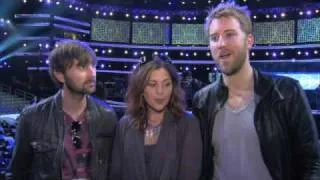 52nd Grammy Awards - At Rehearsals with Lady Antebellum