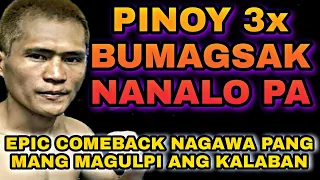 PINAKA EPIC COMEBACK ng BOXING "The Journey Man" nag PAKITA ng PUSO sa LABAN | 3x BAGSAK ang PINOY