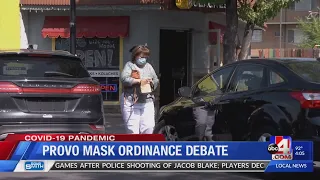 Provo Mask Ordinance Debate