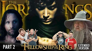 First time watching Lord of the Rings Fellowship of the Ring EXTENDED VERSION movie reaction PART 2