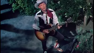 Roy Rogers sings CALIFORNIA ROSE to Jane Russell in THE SON OF PALEFACE