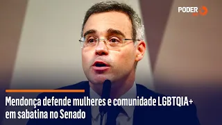 Mendonça defende mulheres e comunidade LGBTQIA+ em sabatina no Senado