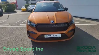 2023 Skoda Enyaq 60 Sportline in Phoenix Orange