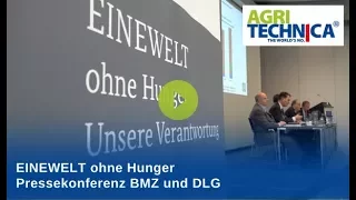 Entwicklungsminister Gerhard Müller auf der AGRITECHNICA