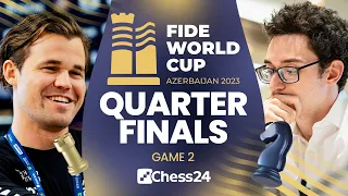 Can Gukesh Win On Demand vs Magnus? | FIDE World Cup QF Game 2