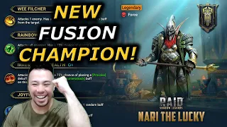 NARI THE LUCKY NEW FUSION CHAMPION! RAID Shadow Legends