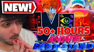 I Spent 50+ HOURS on the NEW One Piece Update in Anime Last Stand Roblox