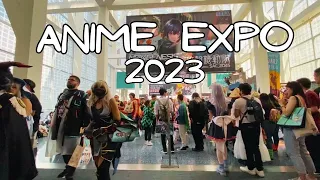 Anime Expo AX 2023 Full Walkthrough Walking Tour Video [4k] | Day 1