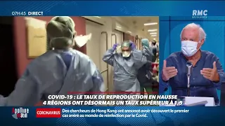 "Il faut apprendre à vivre avec le Covid, pour de très nombreux mois" dit Jean-François Delfraissy,