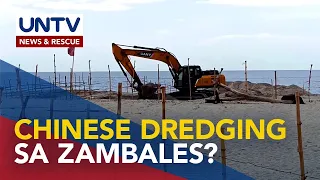 Dredging activities ng China vessels sa baybayin ng San Felipe sa Zambales, inireklamo