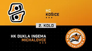 2.kolo semifinále HC Košice - HK Dukla INGEMA Michalovce HIGHLIGHTS