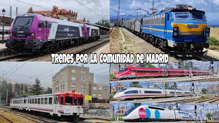 Festival de trenes por la Comunidad de Madrid - España . TRAINSPOTTING / TRAINSPOTTER 2023