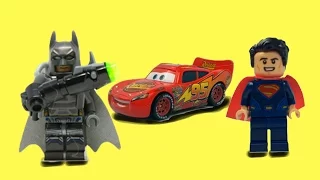 The Lego Batman Movie Super Heroes Clash VS Superman, Disney Pixar Cars Lightning McQueen Toys Movie