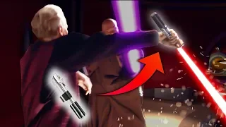 Warum hat Palpatine Anakins Lichtschwert im Kampf gegen Mace Windu? | 212th Wissen