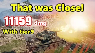 World of Tanks - AMX M4 51 - 11K Damage 6K Block - That was Close!