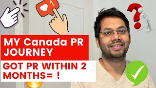 My Canada PR timeline - How I got my PR within 45 days