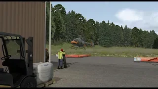 X-Plane 11 - Bell 407 DreamFoil - LFHM - Megeve