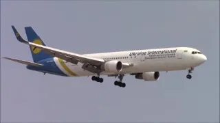 September Plane Spotting at Toronto Pearson Airport Part 1: Emirates, Ukraine, Etihad, etc.