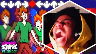 SHAGGY DESTROYED ME mentally.. | Friday Night Funkin Shaggy Mod ALL WEEKS / Fnf Shaggy v2