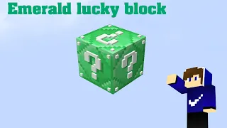 Emerald lucky block