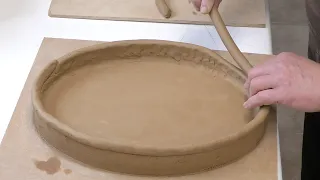 Making bonsai pots: coil technique