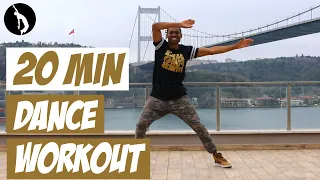 20 Min Home Dance Workout 2021 - Salsa Reggaeton Soca Afrobeats Samba Bachata  Los 4 daddy yankee