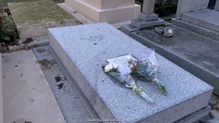 Tombe de Jean Paul BELMONDO cimetière Du Montparnasse Paris ? la réponse dans cette vidéo