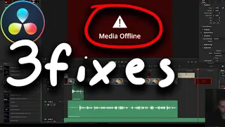 Easily Fix Media Offline errors in Davinci Resolve 16, 17, and 18