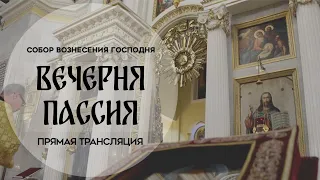 🔴Вечерня.Пассия.Прямая трансляция.