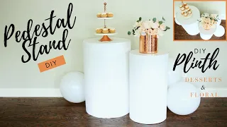 Pedestal Stand DIY | DIY Plinths