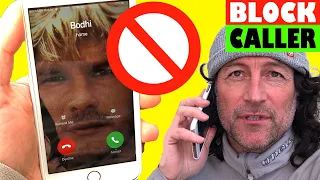 How to Block a Caller on iPhone Handy Tip to avoid someone