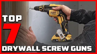 Compare and Choose: 7 Best Drywall Screw Guns on the Market