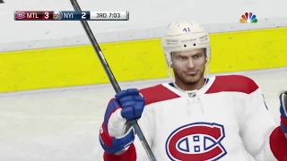 NHL 19 - Montreal Canadiens Vs New York Islanders Gameplay - NHL Season Match Nov 5, 2018