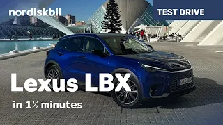 Lexus LBX: a FLASGHIP in a chic compact 135 HP SUV