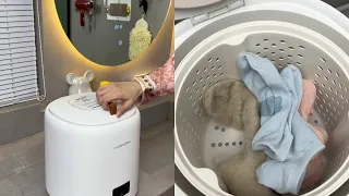 I finally found a fully automatic mini washing machine, which can be used to wash underwea