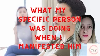 What My Specific Person (SP) Was Doing When I Was MANIFESTING HIM | Mary Lou on YouTube