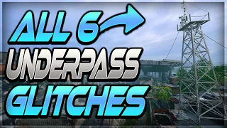 ALL *6* WORKING "UNDERPASS" GLITCHES - Spots/Under The Map/Top of Map (MODERN WARFARE 3 GLITCHES)