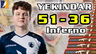 [Highlight POV] YEKINDAR | ALL KILL (51-36) | Inferno | CS2 FACEIT | May 17, 2024