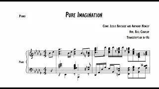 Pure Imagination - Bill Charlap piano solo [jazz piano tutorial]
