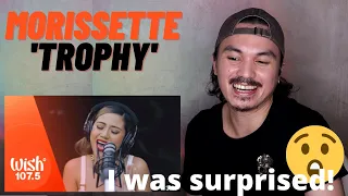 Morissette performs "Trophy" LIVE on Wish 107.5 Bus II REACTION VIDEO