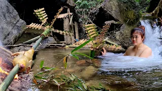 100 DAYS OF SURVIVING IN THE DEEP FOREST #FULLVIDEO SURVIVAL INSTINCT/HUYEN BUSHCRAFT