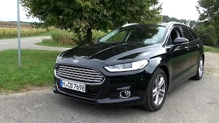 2015 Ford Mondeo Turnier 2.0 Duratorq TDCi (150 HP) Test Drive