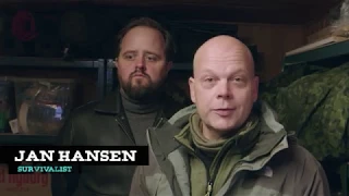 prepper Jan Hansen. Danich tv - show