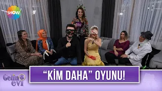 Aleyna Hanım ve eşi Emre'den eğlenceli "Kim Daha" oyunu | Gelin Evi 777. Bölüm